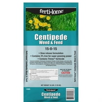 Fertilome Centipede Weed & Feed Fertilizer, 15-0-15, 16lb
