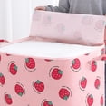 thumbnail image 4 of bolsa de almacenamiento,Cesto de ropa sucia independiente con tapa, bolsa de almacenamiento de ropa con cremallera plegable con asas - 50 * 40 * 50 cm Adepaton BST2002189-1, 4 of 5