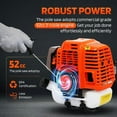 thumbnail image 4 of Seipouy 52CC Gas Weed Wacker, 2-Cycle 2 in 1 Gas Weed Wacker, Upgraded Weed Eater Gas Powe, 2.2KW/8500rpm Strong Power Brush Cutter, Weed Eater for Grass and Bush, 4 of 10