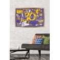 thumbnail image 2 of Friends 30th - Purple Wall Poster, 22.375" x 34" Framed, 2 of 5