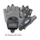 thumbnail image 3 of Half-Finger Fitness Gloves With Wrist Strap Fingerless Workout Gloves Gym Gloves Training Gloves Silicone Palm Padding, 3 of 6
