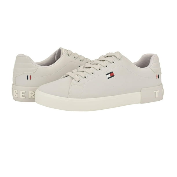 Zapatilla Tommy Hilfiger Rezz para hombre, color gris hielo claro, talla 7.5