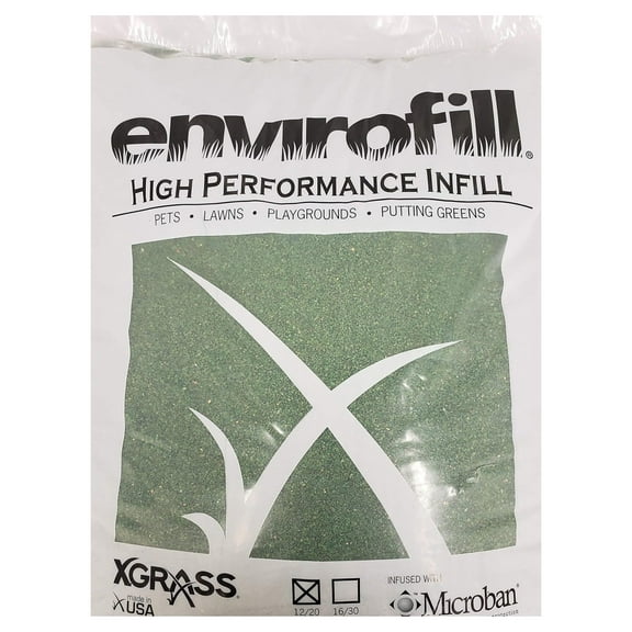ZRuEzyX- Pro-Grade 50lbs 12/20 Coated Green Silica Sand Infill - Elevate Your Synthetic Turf Performance with Premium Material for Enhanced Durability.