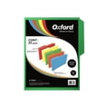 thumbnail image 1 of Fólder de Color Verde, Oxford, Tamaño Carta, Ceja 1/2, paquete con 25., 1 of 2