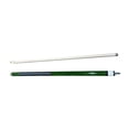 thumbnail image 1 of jinwen 1/2 Queue de Billard Fendue Tendance Portable pour Maison Bar Hommes Femmes Vert, 1 of 9