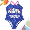 thumbnail image 3 of Elainilye Fashion Girls Swimsuit One Piece Bathing Suit Summer Cute Print Bikini Sling Swimwear, Sizes 8-14 Years, 3 of 9