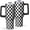 Black and white check(ed), variant on 40oz Winter Village Tumbler with Handle and Straw,Cute Snowy Town Insulated Mug, Holiday Christmas Gift for Winter Style Lovers