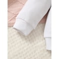 thumbnail image 5 of 4T Baby Girls Clothes 4T Girls Pant Set Toddler Girls Long Sleeve Crew Neck Top Pants 2PCS Girls Clothing Set White, 5 of 7