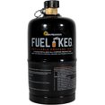 Fuel Keg. 1 lb. / 16 oz. Empty Refillable Propane Tank DOT
