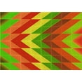 thumbnail image 1 of Ahgly Company Machine Washable Indoor Rectangle Transitional Neon Red Area Rugs, 2' x 4', 1 of 7