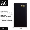 thumbnail image 1 of Shisuyan Pocket Size Daily Weekly Planner 2026 Small Notebook Thick Paper Notepad For Journaling Business Students Work Study Travel, 1 of 8