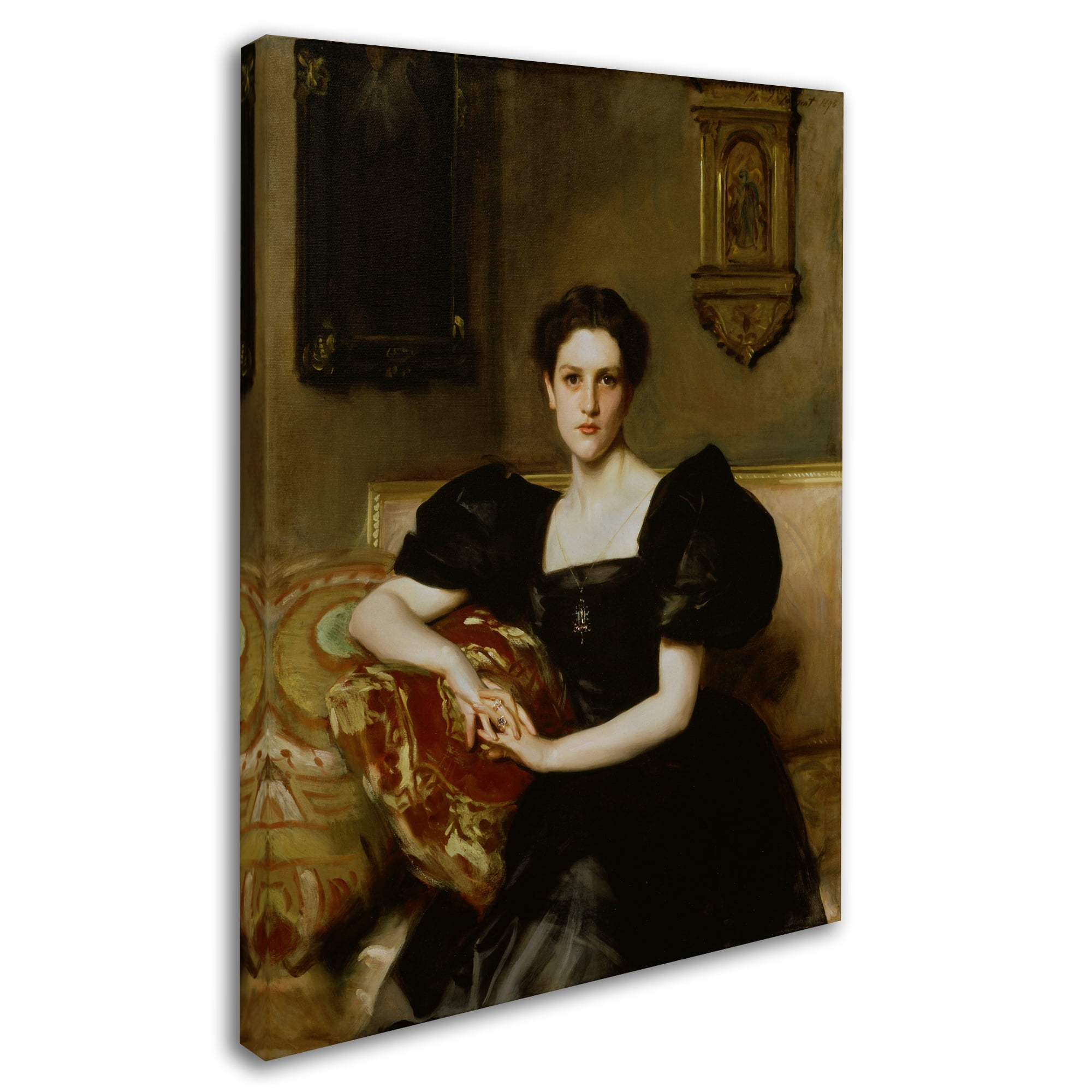John Singer Sargent 'Elizabeth Winthrop Chanler' Canvas Art