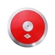 thumbnail image 3 of Disco de nailon de 1 kg para entrenamiento deportivo y fitness para principiantes con aro de acero y rojo, 3 of 9