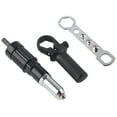 thumbnail image 2 of Riveting Insert Nut Hand Tool Kit,Electric Riveting Gun Adapter Riveter Power Hand Tool Electric Rivet Gun Adapter Smooth Operation, 2 of 14