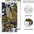 thumbnail image 2 of Dreamtimes Tropical Leaf Parrot Vintage Hand Towels 2 PCS, Kitchen Towel Ultra Soft and Highly Absorbent,Decorative Fingertip Face Towel for Bathroom Hotel, 28.3"x14.4", 2 of 6