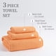 thumbnail image 3 of Juego de toallas de baño de microfibra con forma de gofre MICROFI de 3 piezas, 3 of 6