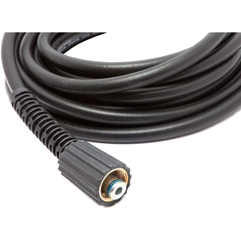 ABN Pressure Washer Hose 50 ft - 1/4 inch Power Washer Hose Kink Resistant 3000 PSI High Pressure Hose with M22 Fittings