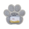 thumbnail image 2 of Pet Memorial Stones for Dogs,Loss of Dog Sympathy Gift Indoor Display,Pet Grave Markers Dog Bereavement Gifts Outdoor Tombstone Paw Shaped Carve We Love You Forever, 2 of 6