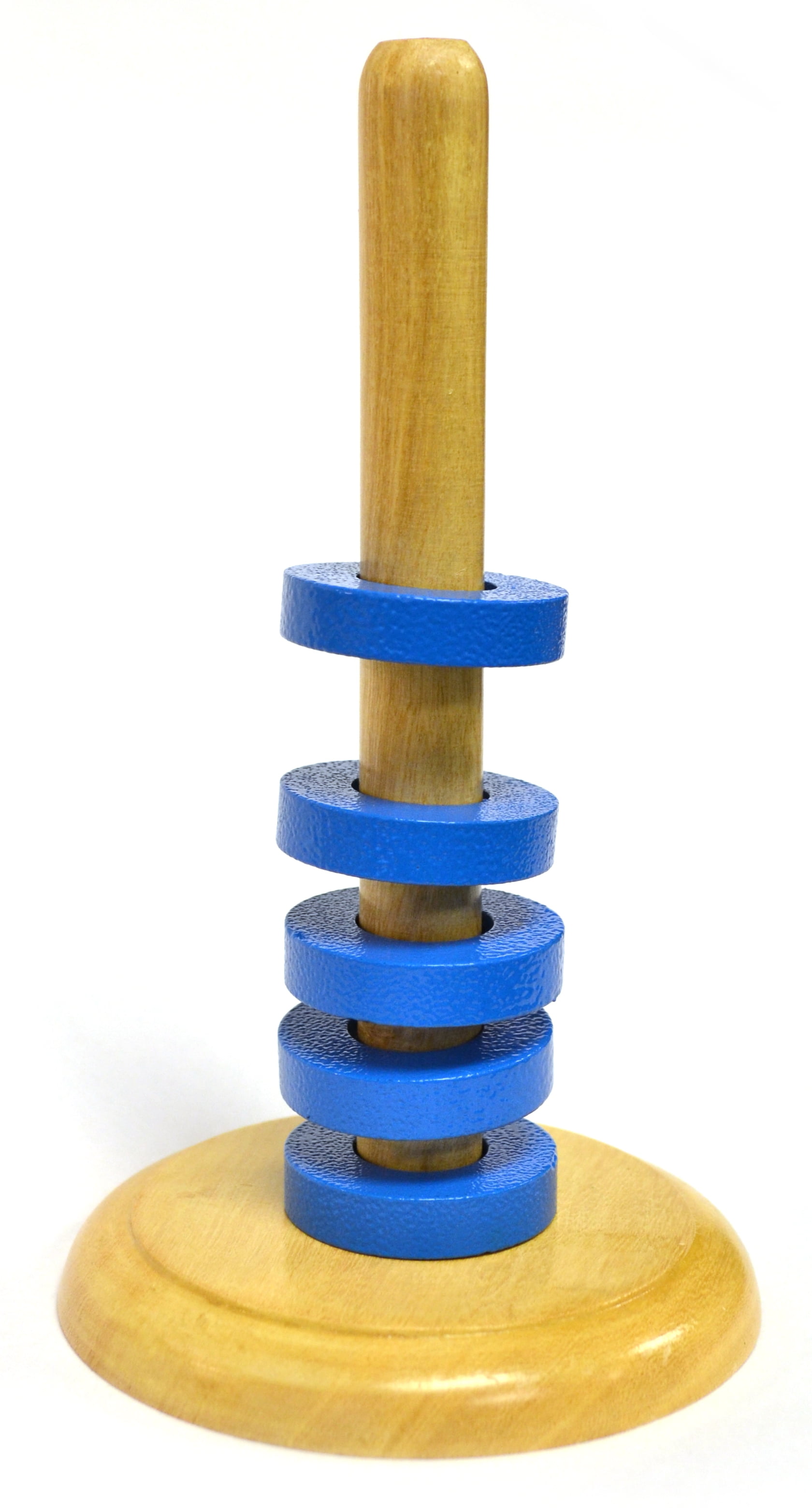 Eisco Labs Floating Ring Set with Wooden Base 5 5.9