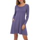 thumbnail image 3 of Vestidos casuales de manga larga con bolsillos para mujer Ormromra  LRWJ1046-106, 3 of 8