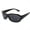 Black Gray Lens, variant on tooloflife Sunglasses Glasses Outdoor Cycling Goggles UV400 Protection Plastic Frame Unisex Adults