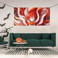 thumbnail image 2 of Lsque Red Sun Flame Fox Pattern Party Banner, Festive Banner , Holiday Celebrations and Events for Carnival Birthday Party Festival Decorations-Small, 2 of 8
