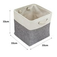 thumbnail image 3 of DPTALR Folding Toy Storage Basket With Cotton Cord Handle, 3 of 3