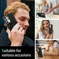 thumbnail image 6 of TECH CIRCLE Case for Galaxy S22 Plus, Premium Plastic/TPU Hard Case with Sturdy View Kickstand Military Drop Shockproof Protective Rugged Slim Back Cover Shell for Galaxy S22 Plus 2022,Black, 6 of 8