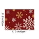 thumbnail image 3 of Mantel individual de poliéster, decoraciones navideñas, manteles individuales con temática de copos de nieve, manteles individuales aislantes de poliéster, decoraciones de Halloween, decoración de oto, 3 of 6