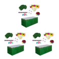 thumbnail image 4 of Juego de decoración de fiesta hawaiana Monstrate Luau con borlas de paja flamencos artificiales, 4 of 6