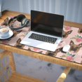 thumbnail image 3 of Long Mouse Pads for Desk,German Shepherd with Roses Desk Mats on Top Of Desks, Desk Mouse Pad Extra Large with 3mm Non-Slip Base and Stitched Edge for Gaming,Office,Work,Home 35.4"x15.7", 3 of 6