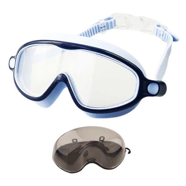 Gafas de natación antivaho para niños y adolescentes. azul