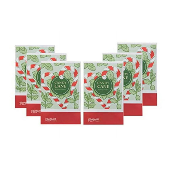FloralSimplicity Candy Cane Sachet Pack of 6