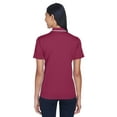 thumbnail image 3 of UltraClub Ladies' Cool & Dry Sport Two-Tone Polo - 8406L, 3 of 4