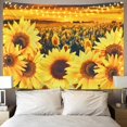 thumbnail image 1 of Otra decoración de pared Tapiz de girasol Atardecer Campo de girasol Tapiz de plantas florales Tapiz de flores amarillas Tapiz de dormitorio, 1 of 5