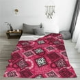 thumbnail image 5 of Sikiie Geometry Ultra-Soft Micro flannel Blanket Luxury All Seasons Warm Blanket for Bedding Sofa and Travel (4 sizes)-60"x50", 5 of 7
