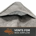 thumbnail image 3 of Modern Leisure Garrison Patio Fire Pit Cover, Waterproof, 42"L x 22"W x 17"H, Granite Gray, 3 of 13