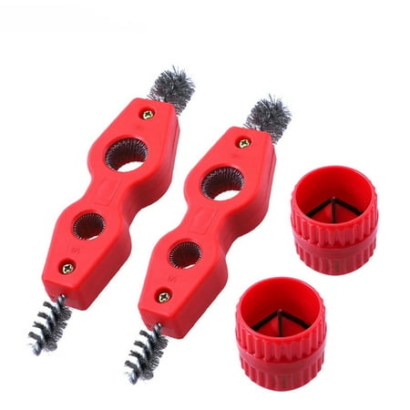 

PGE Copper Pipe Cleaner and Reamer Set Inner-Outer Reamer Pipe and Tube Deburring Reamer Tubing Chamfer Tool for Pvc Ppr Copper Brass Aluminum