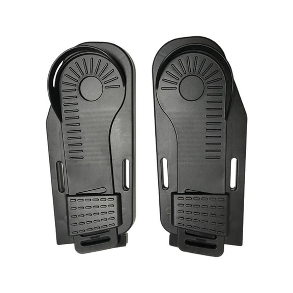 Portable Rowing Machine Pedals Adjustable Easy to Install Leg Training Trainer Pedal Rowing Machine PP Pedals for Exercise Home Gym Supplies