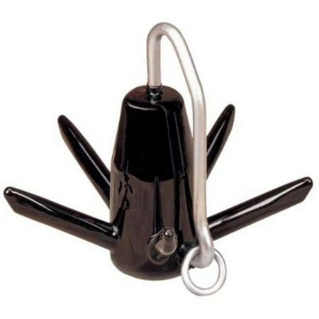 UPC: 0025552618015 | Greenfield Products 618-B Painted Richter Anchor 18 Ibs Black