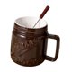 thumbnail image 3 of Taza de fondue de chocolate con tenedor Taza de fondue dulce para queso Caramelo Mantequilla Marrón, 3 of 9