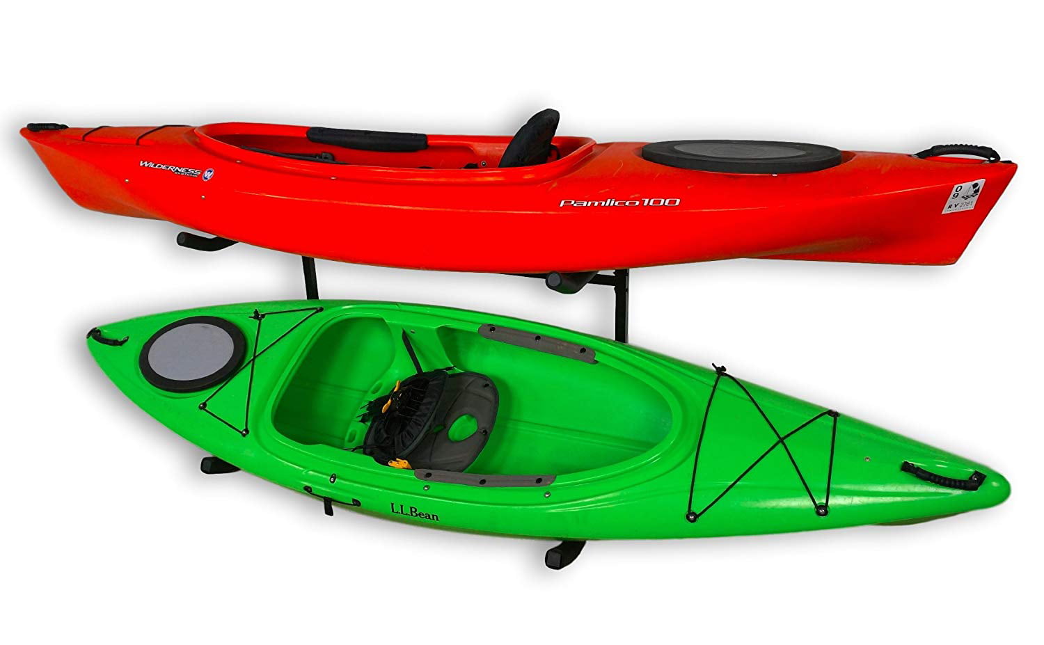 RAD Sportz Deluxe Freestanding Heavy Duty Kayak Rack Two Kayak 