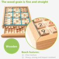 thumbnail image 3 of Sudoku Crosswords Montessori, juegos de lógica de inferencia de dígitos educativos de madera, rompecabezas de matemáticas cuadradas latinas, juegos de números, Juguetes, 3 of 4