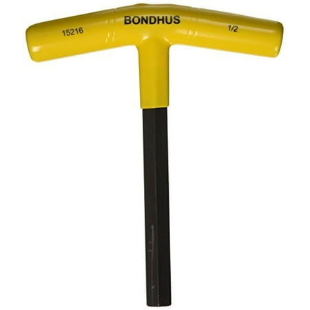 UPC: 0037231452162 | Bondhus 45216 1/2 Hex Tip T-Handle w/ProGuard Finish 6