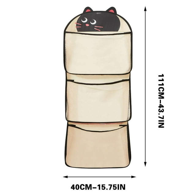 Sac de Rangement Suspendu pour Chaussettes Porte de Garde-Robe Sac de Rangement pour Dortoir