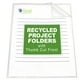 thumbnail image 1 of Project Folders C-Line reciclada con brillo reducido, letra transparente, 1 of 1