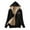 Black, variant on Meihcang Sherpa Fleece Lined Hoodie Women Winter Warm Full Zip Up Hoodie Sweatshirt Casual Long Sleeve Thick Hooded Jacket Black XXXL