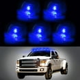 thumbnail image 5 of CCIYU Cab Marker Light 5Pcs Amber Roof Running Lamps+5x Blue T10 LED Lights (clear lens blue light) For 1999-2015 Ford F250/F350/F450/F550 Super Duty E150/E250/E350/E450 Super Duty/E550 Super Duty, 5 of 5