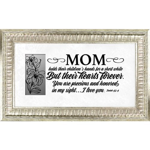 The James Lawrence Company Mom Framed Textual Art Walmart Com Walmart Com