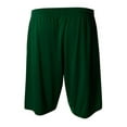 thumbnail image 2 of Pro Line Performance Mesh Youth Basketball Shorts (Dark Green, Small), 2 of 2